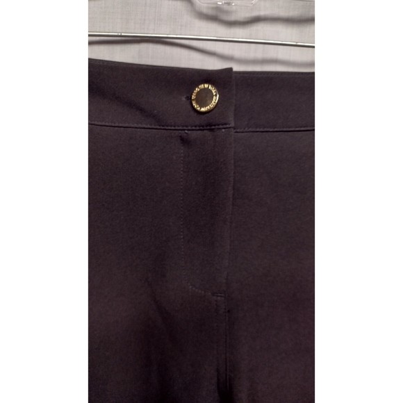 Marc New York Women's Size 4 Stretch Jeggings Black Pants Wide Button up+ Zip - Picture 5 of 13